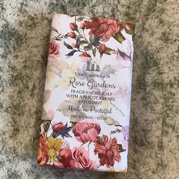 Vila Cardillium Rose Gardens Scented Floral Decor Soap NWT Portugal 10.50 oz - Picture 14 of 14